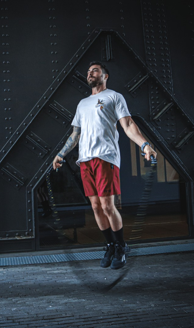 Person jump rope